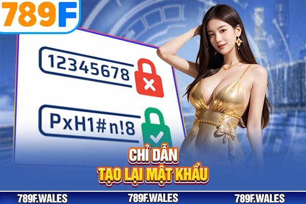 Chỉ dẫn tạo lại mật khẩu Chỉ dẫn tạo lại mật khẩu